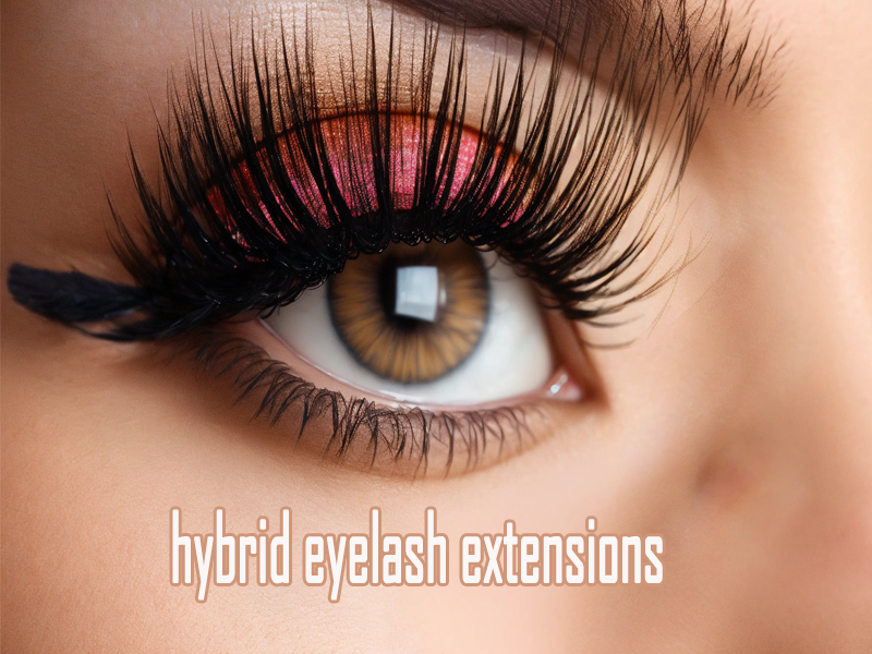 hybrid eyelash extensions