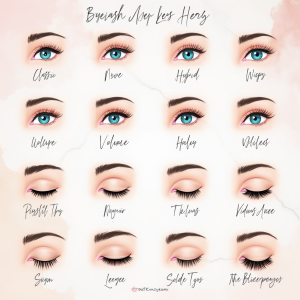 Best lash mapping styles 2025 Lash Extensions style